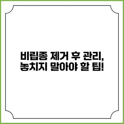 비립종 제거 후 관리, 놓치지 말아야 할 팁!